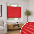 Plissee Opal Gloss Signalrot P109