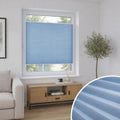 Plissee Opal Gloss Hellblau P117
