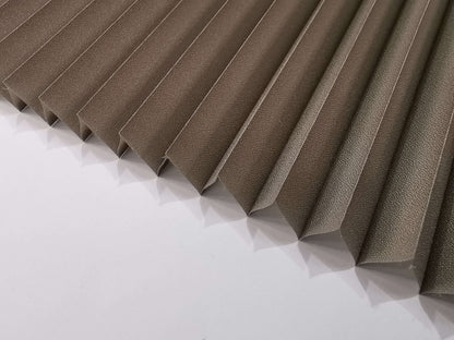Plissee Opal Gloss Warmes Grau P121